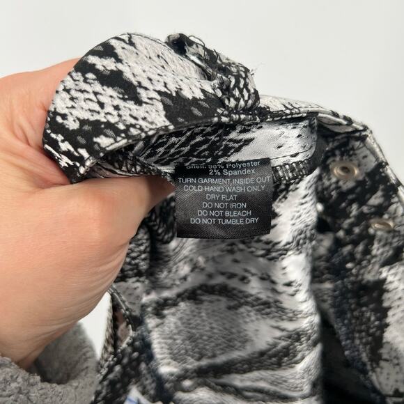 I.AM.GIA Slater Snake Print Zip-Front Pants High Rise - Picture 8 of 8